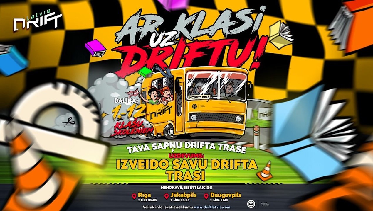 Ar klasi uz driftu